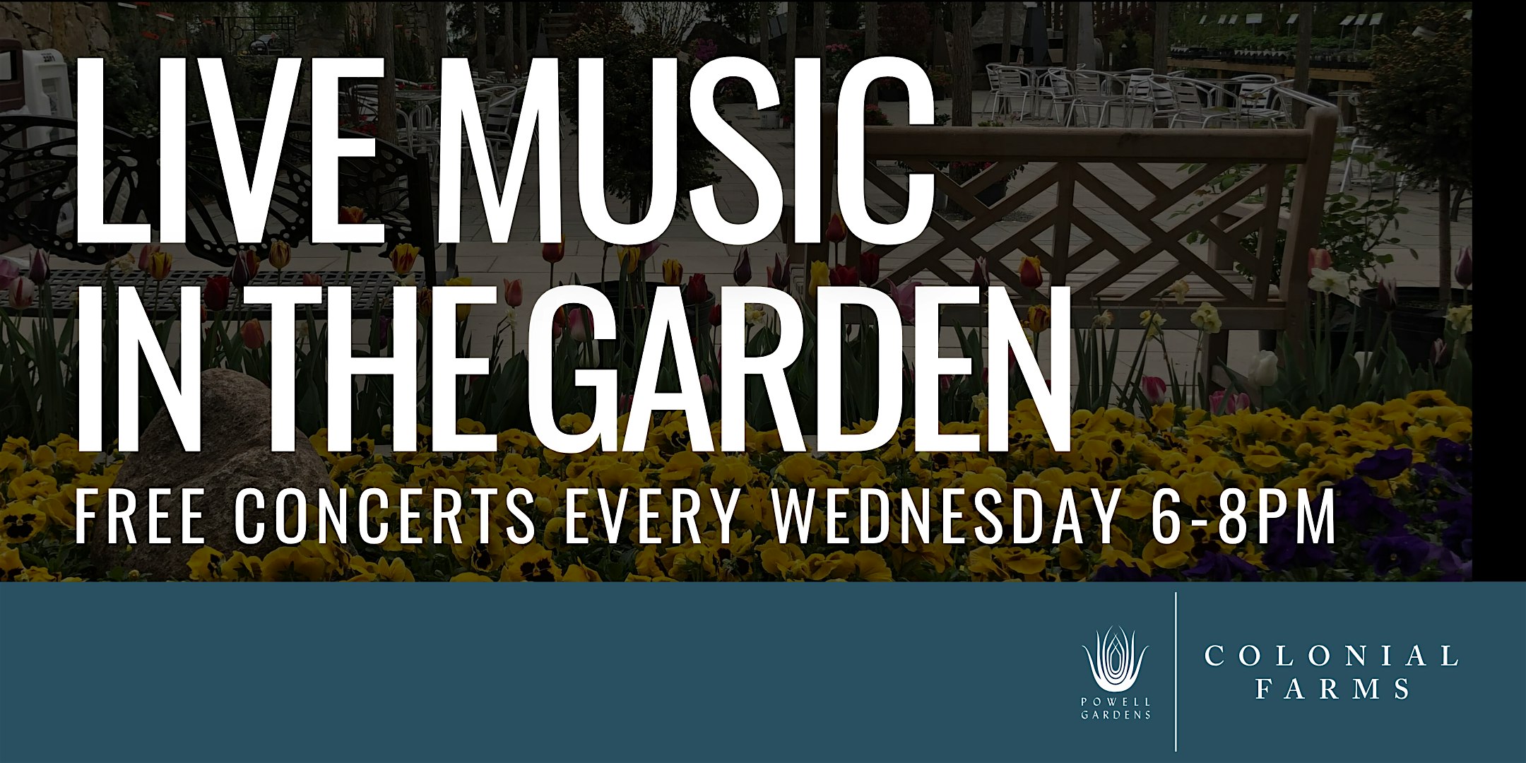 Music in the Garden at Colonial Farms at Colonial Gardens – Blue Springs, MO