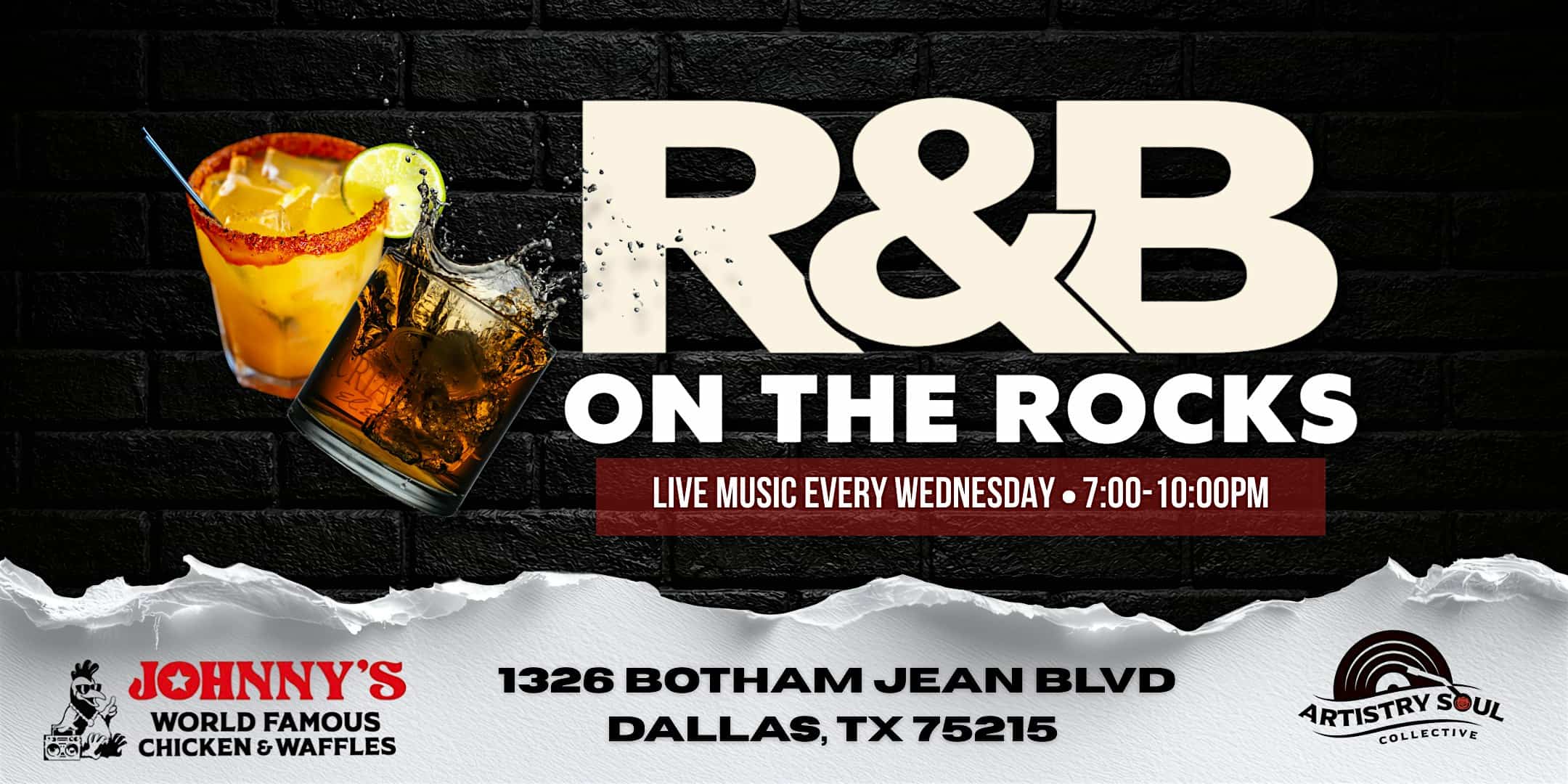 R&B on the Rocks at 1326 Botham Jean Blvd – Dallas, TX