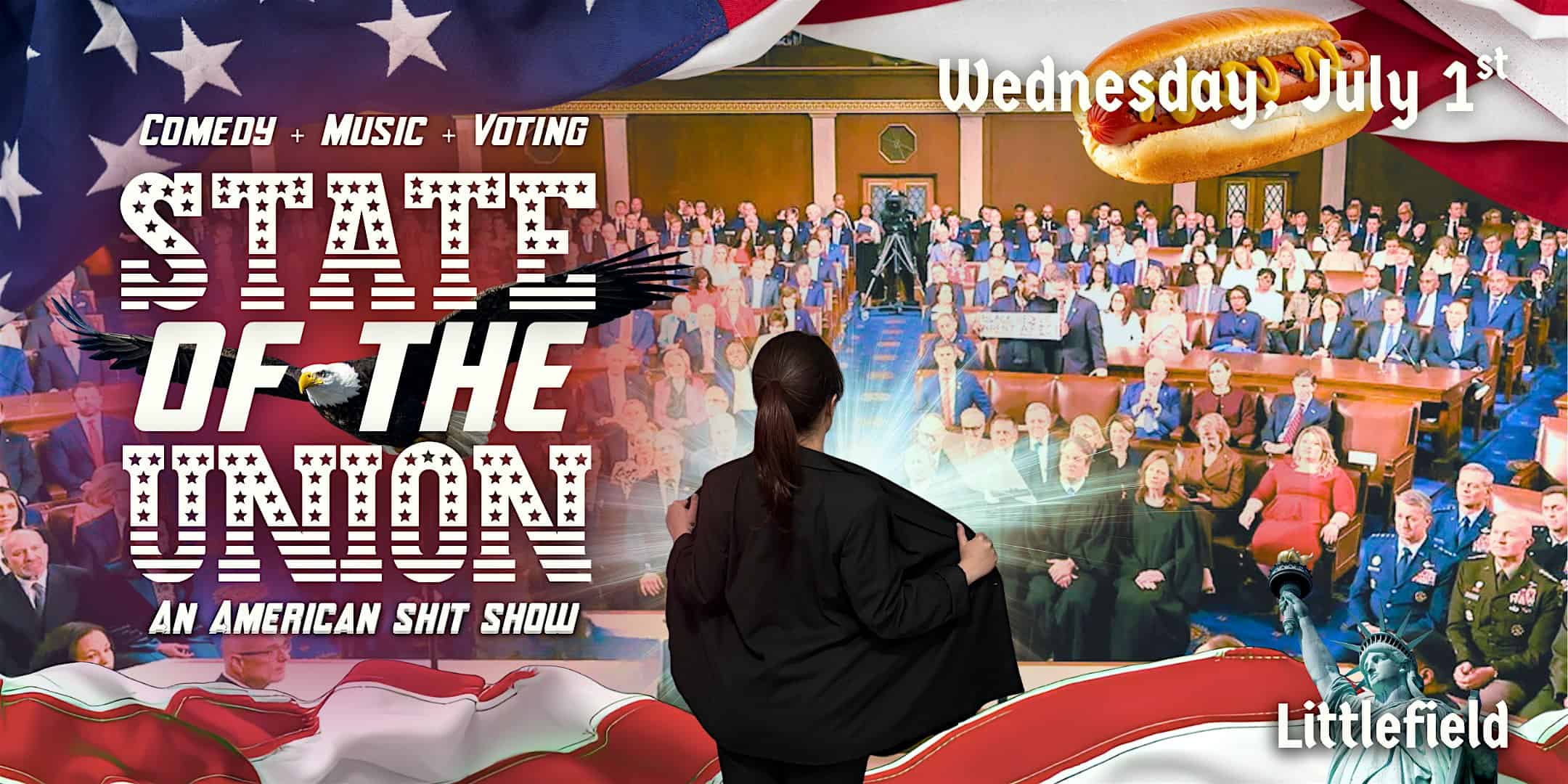 State of the Union with Lauren Leroux at littlefield – Brooklyn, NY