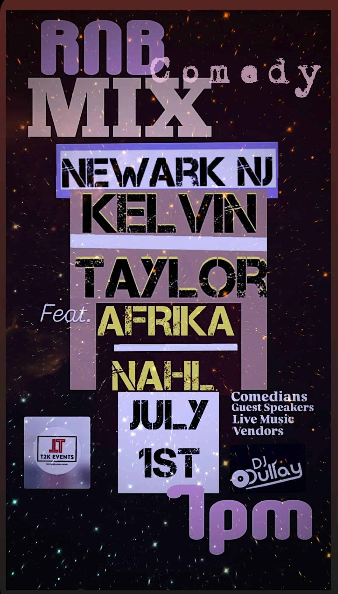 RNB MIX COMEDY at Newark – Newark, NJ