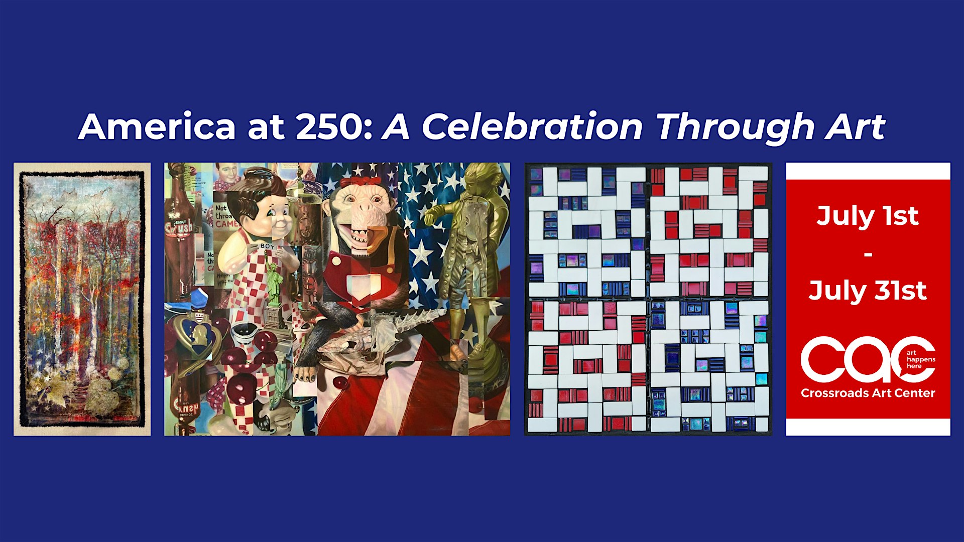 America at 250: A Celebration Through Art at Crossroads Art Center – Richmond, VA