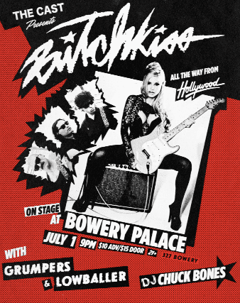 Bitchkiss | Grumpers | Lowballer | DJ Chuck Bones at Bowery Palace – New York, NY