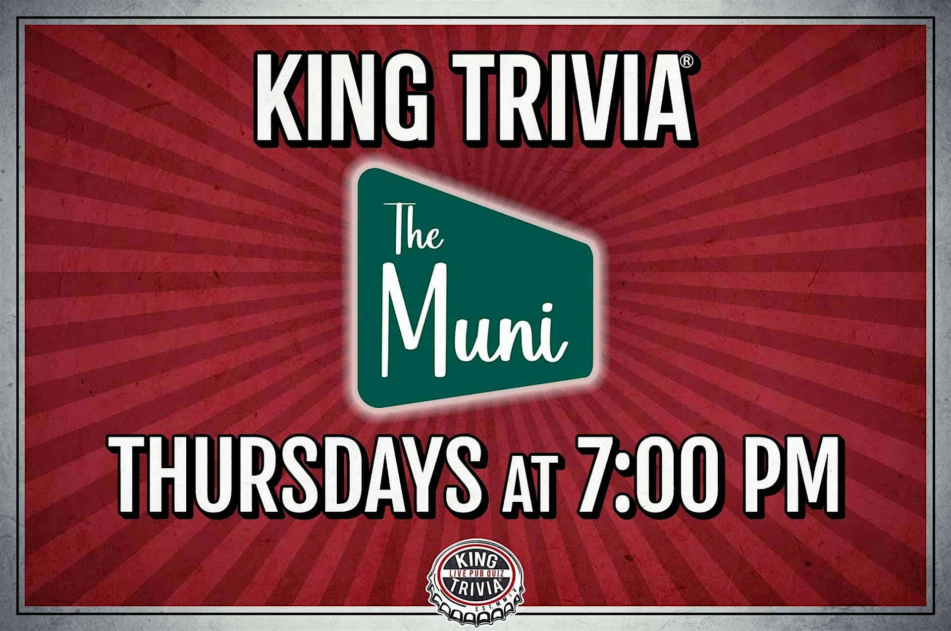 Trivia Night at The Muni at The Muni – Washington, DC