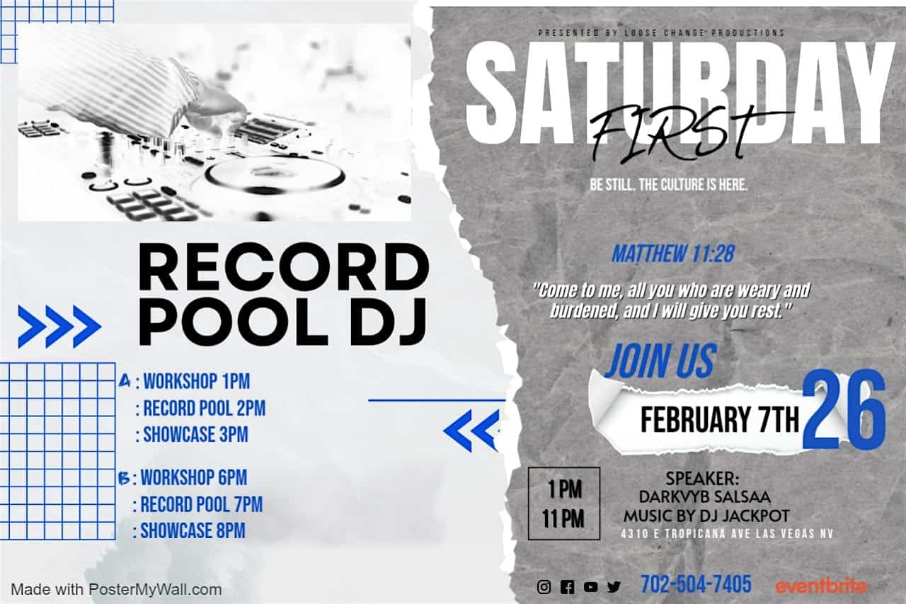 DJ RECORD POOL at 4310 E Tropicana Ave – Las Vegas, NV