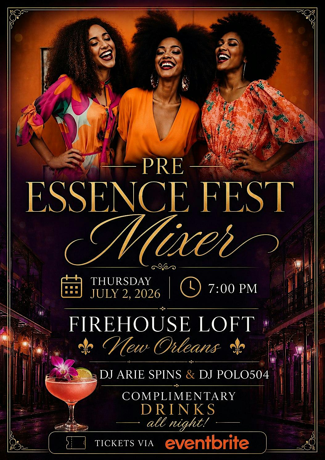 Essence Festival Kickoff Mixer by TLS at Fire House Loft – New Orleans, LA