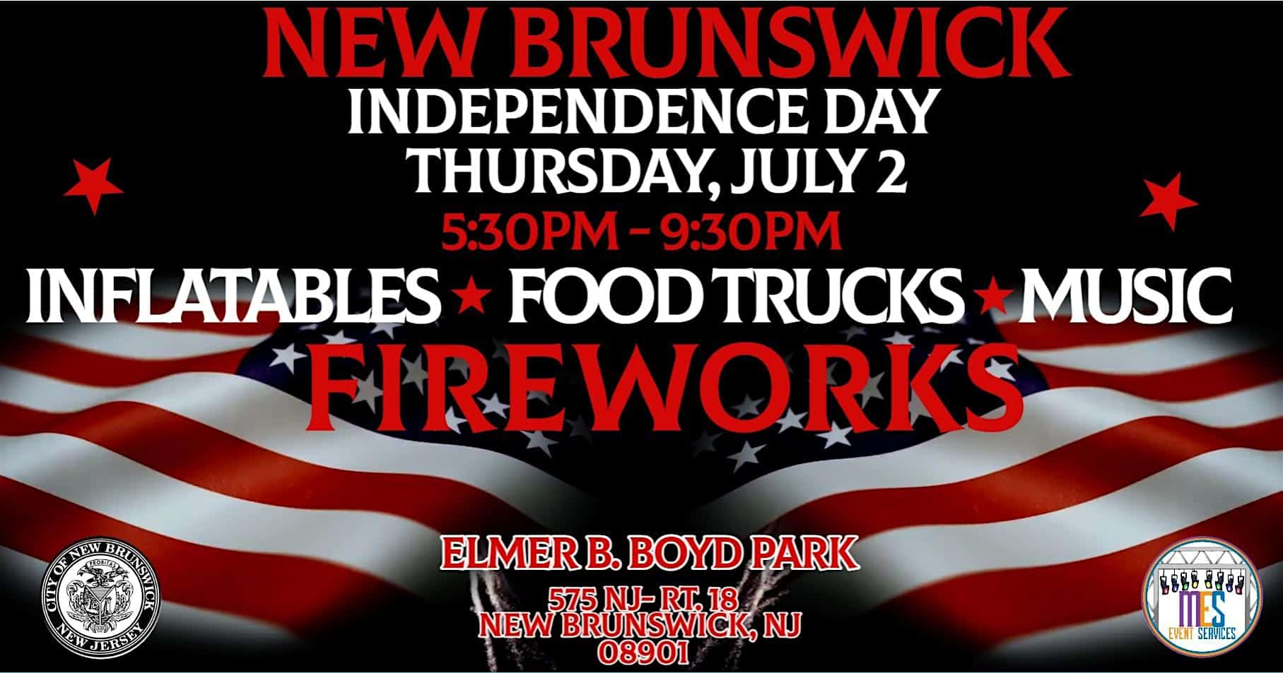 New Brunswick Independence Day Celebration at Boyd Park – New Brunswick, NJ
