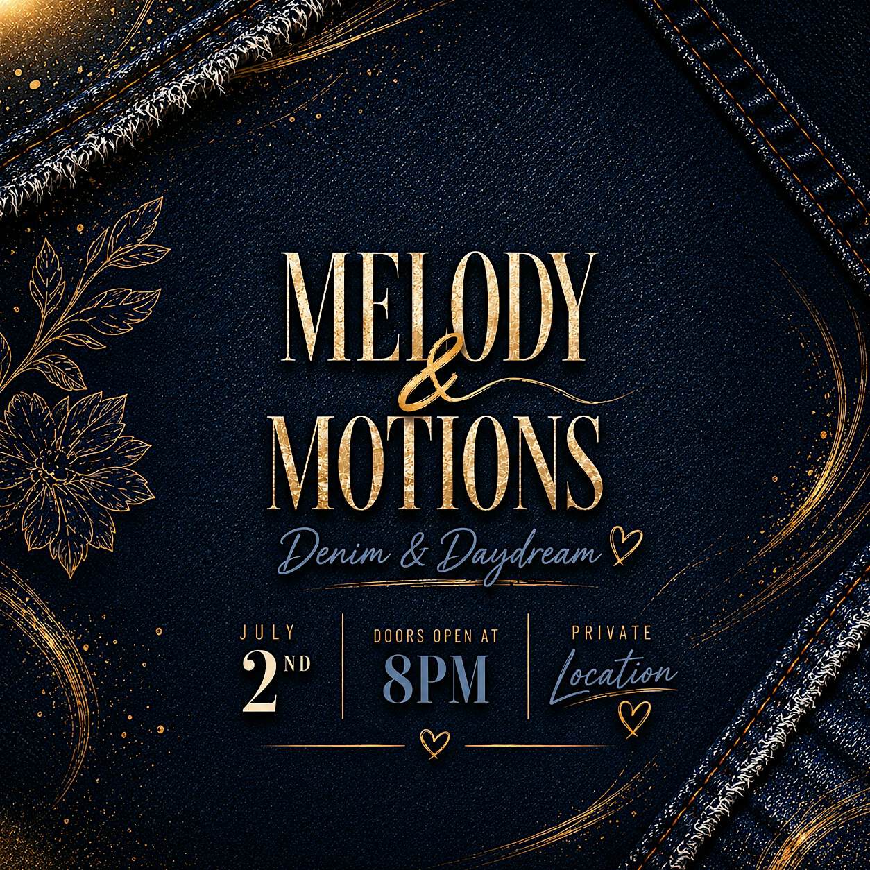 Melody & Motions Live Concert at 2001 S Ervay St – Dallas, TX