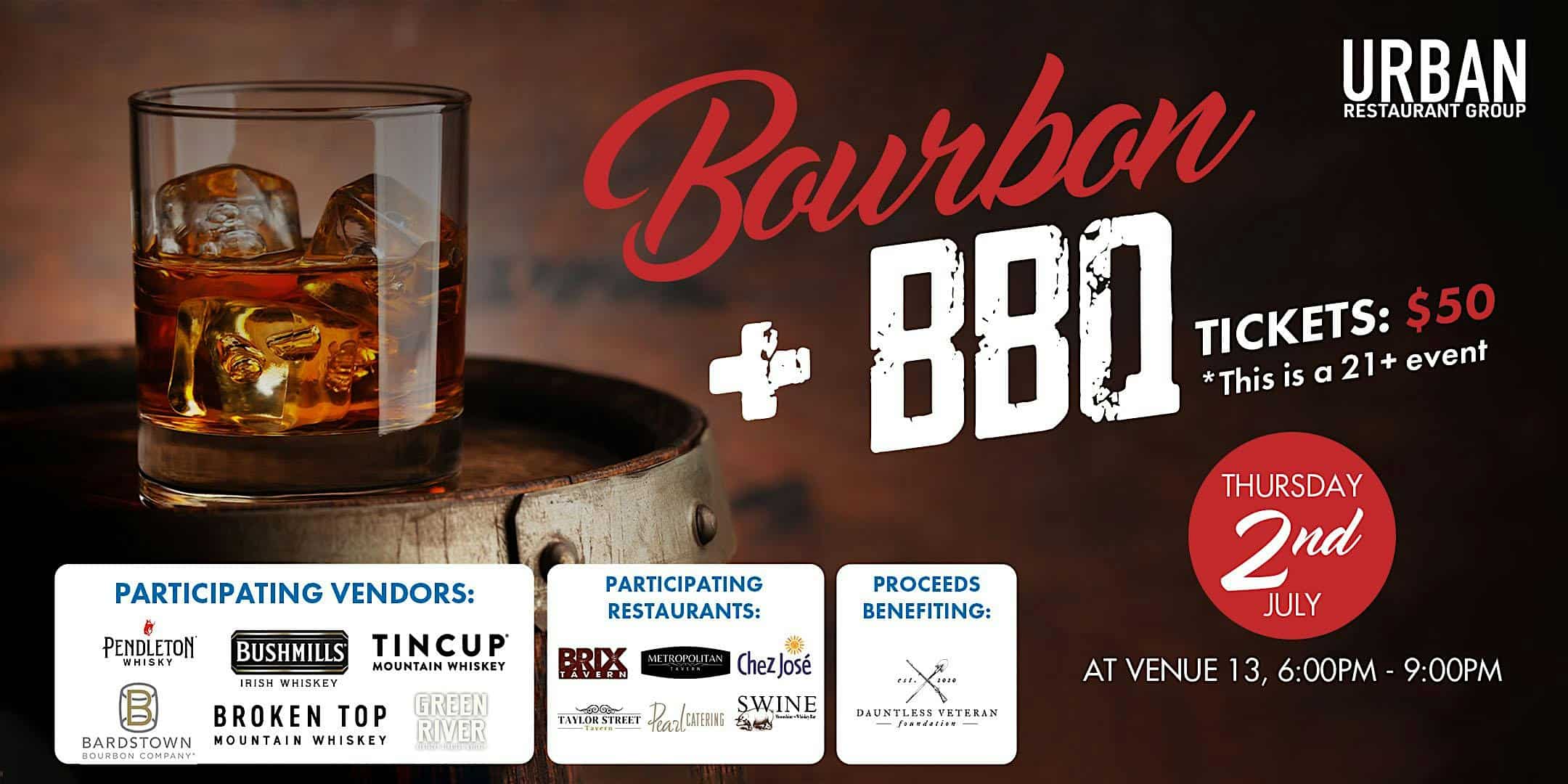Bourbon & BBQ at Venue 13 – Portland, OR