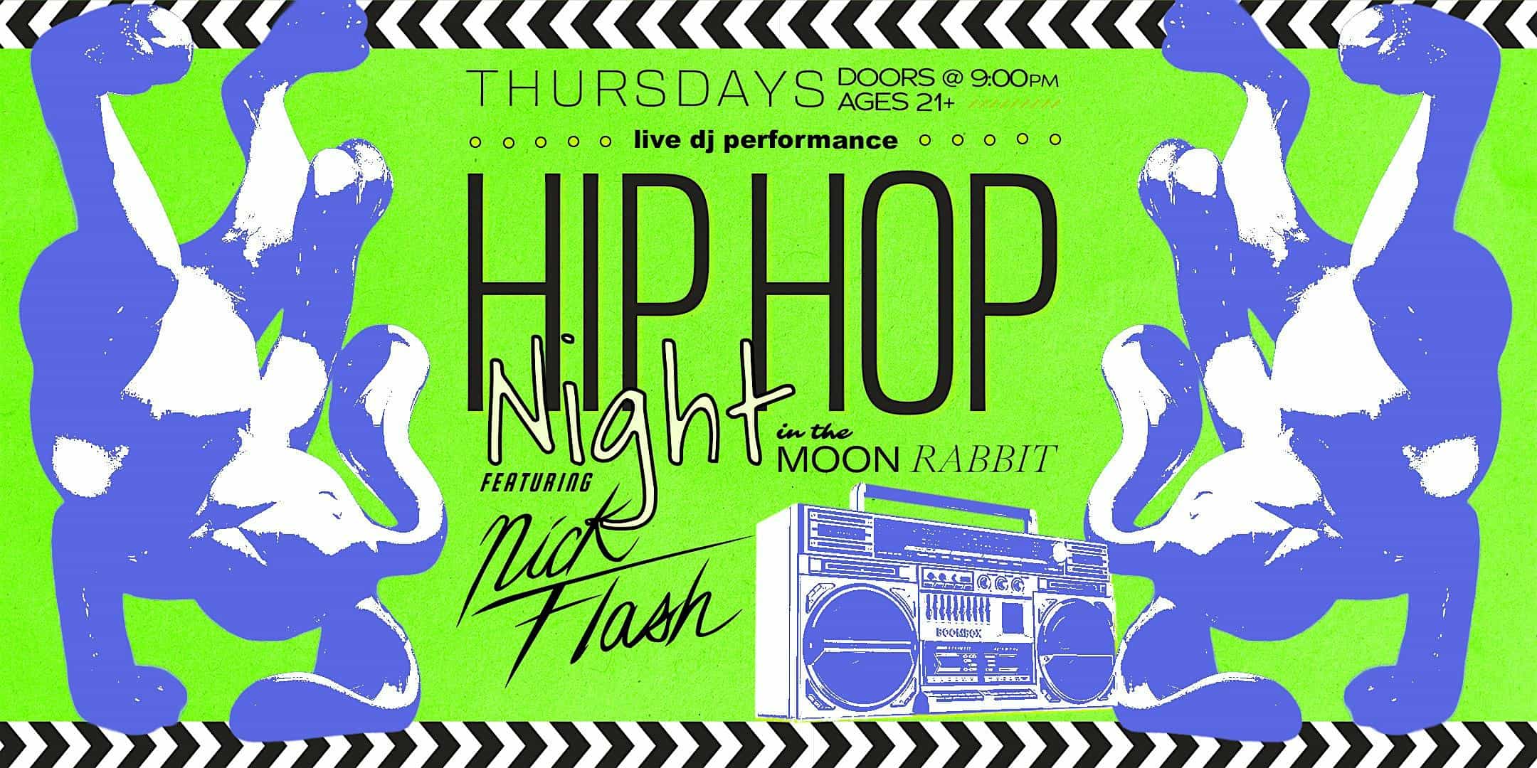 Hip Hop Nights feat. Nick Flash at The Rabbit Hole at Chasing Rabbits – Vail, CO