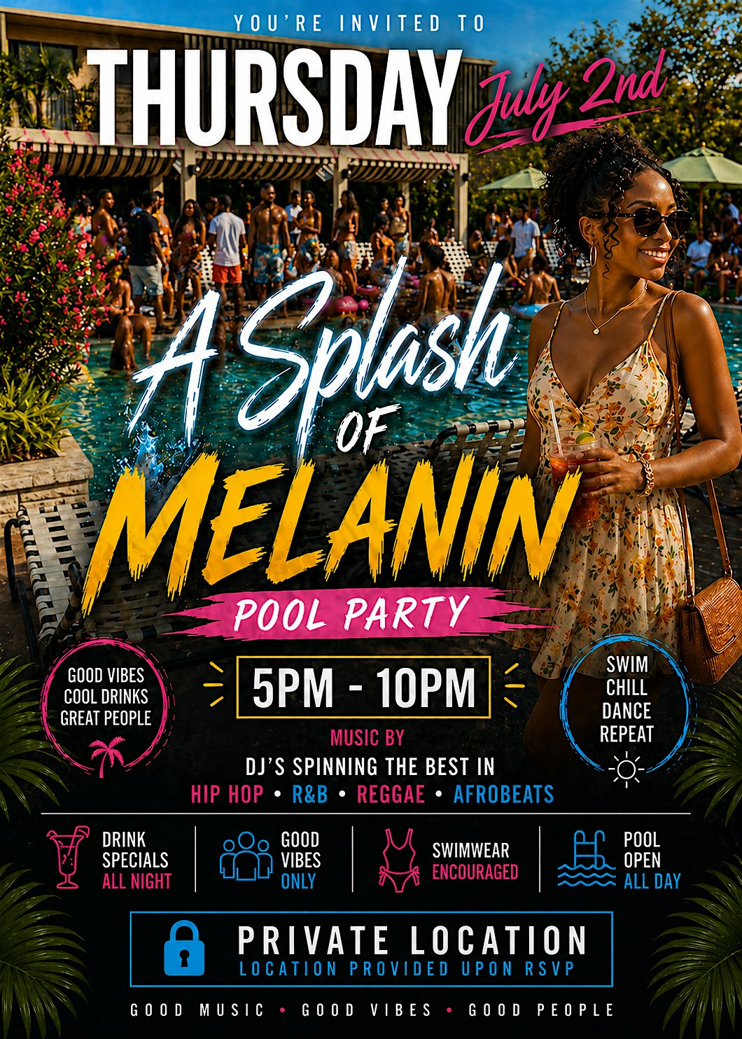 A Splash of Melanin at The Maidstone New Orleans – New Orleans, LA