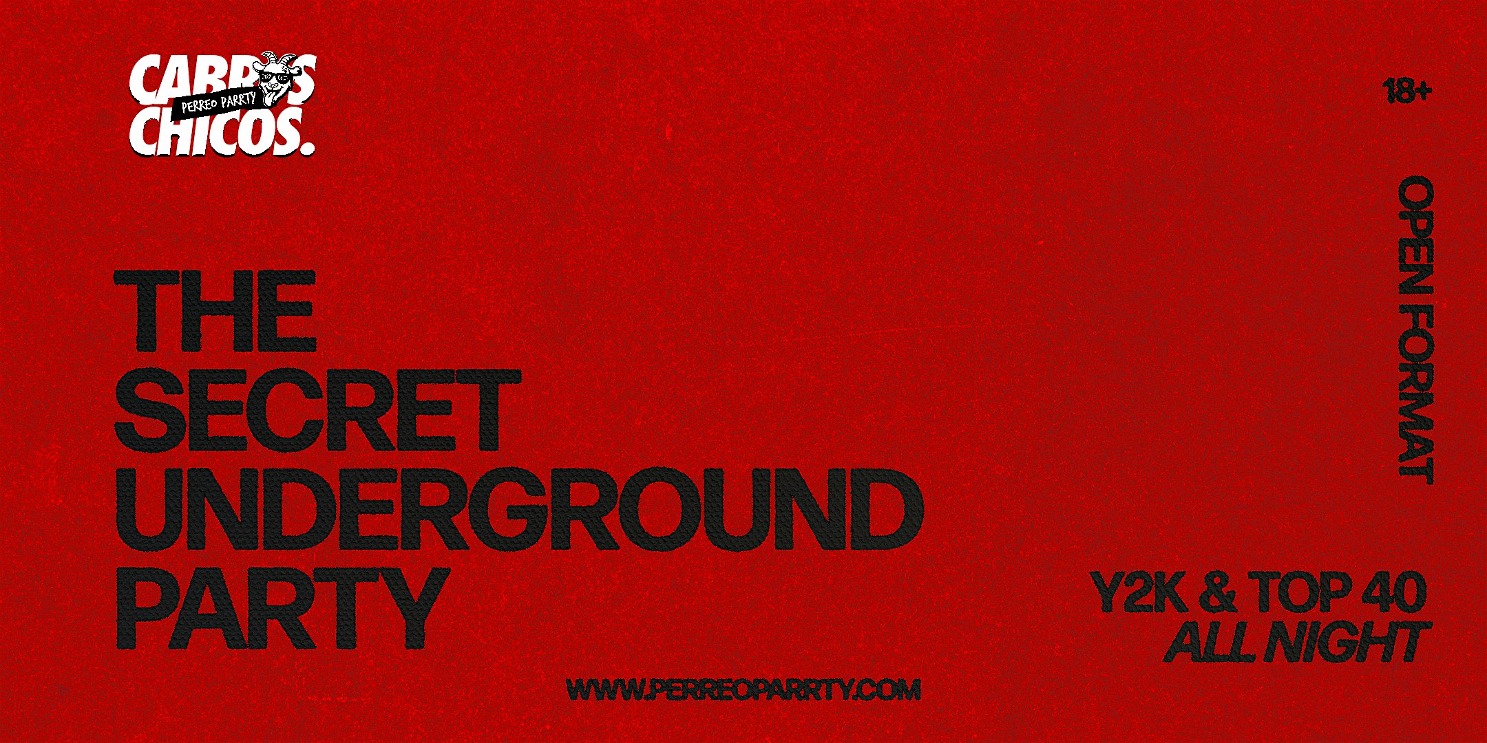 Cabros Chicos – Underground Y2K & Top 40 Parrty (18+) at Mehanata Bulgarian Bar – New York, NY
