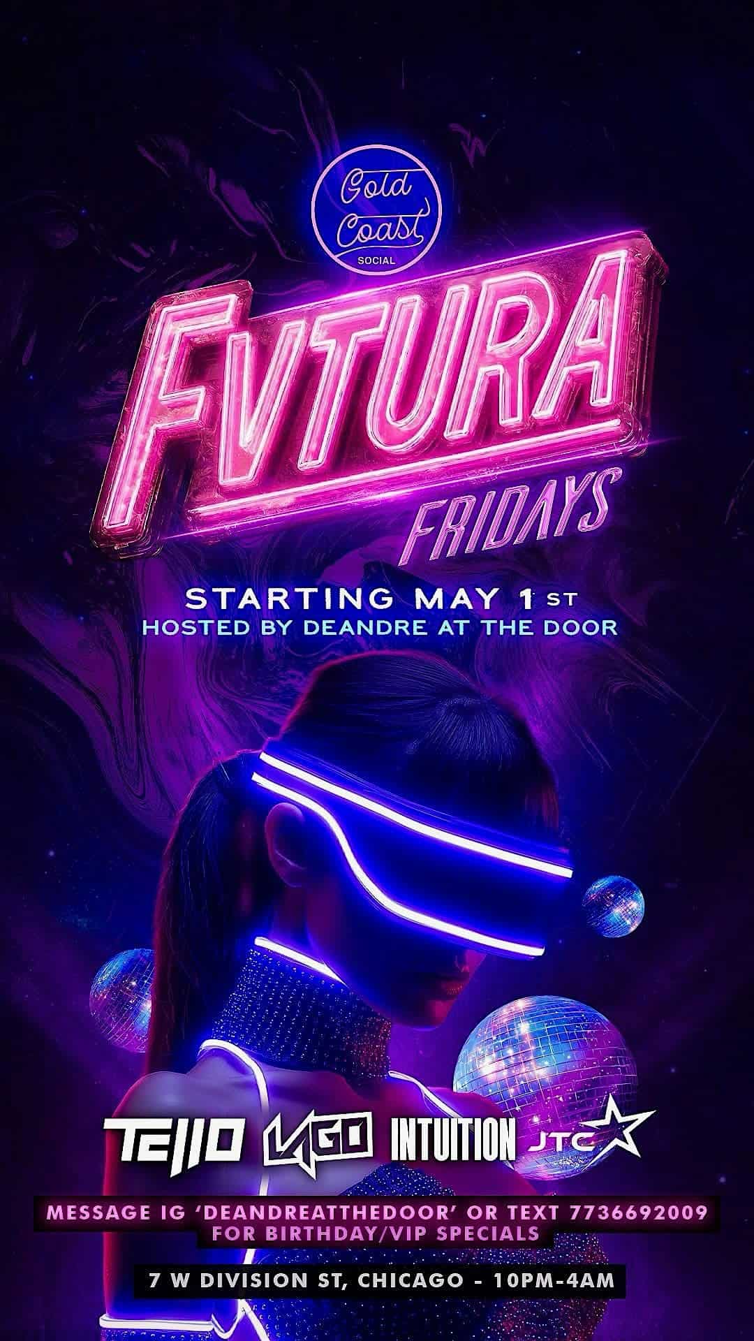 FUTURA FRIDAYS at Gold Coast Social – Chicago, IL