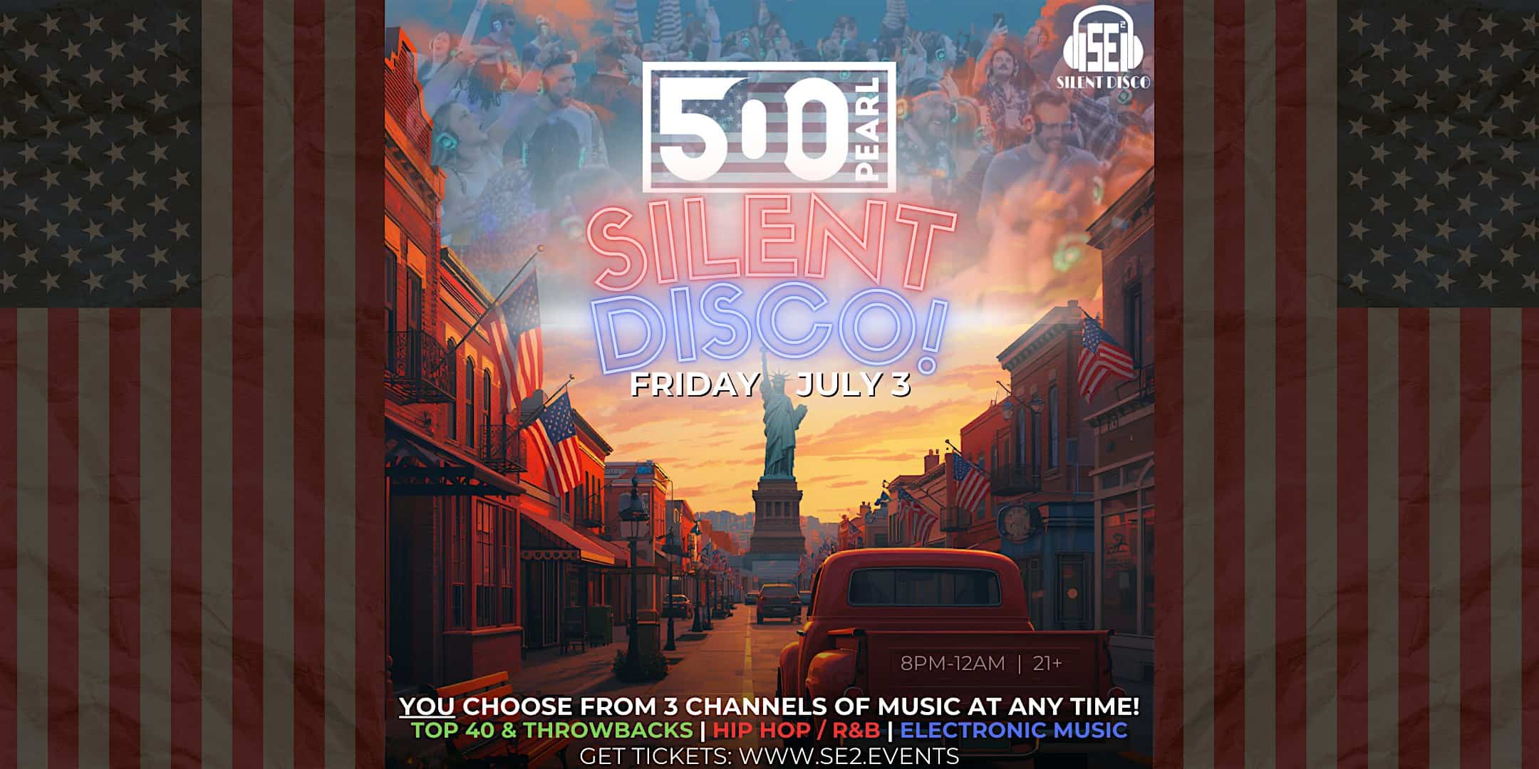 Silent Disco at 500 Pearl! – 7/3/26 at 500 Pearl St – Buffalo, NY