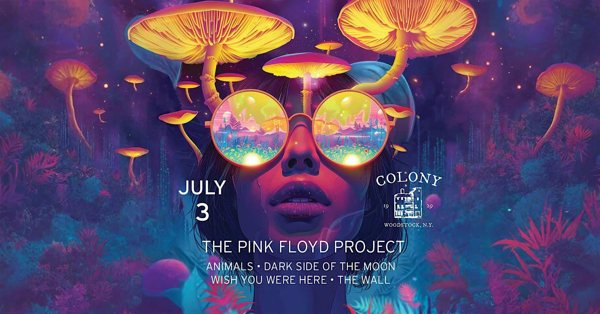 The Pink Floyd Project at Colony – Woodstock, NY