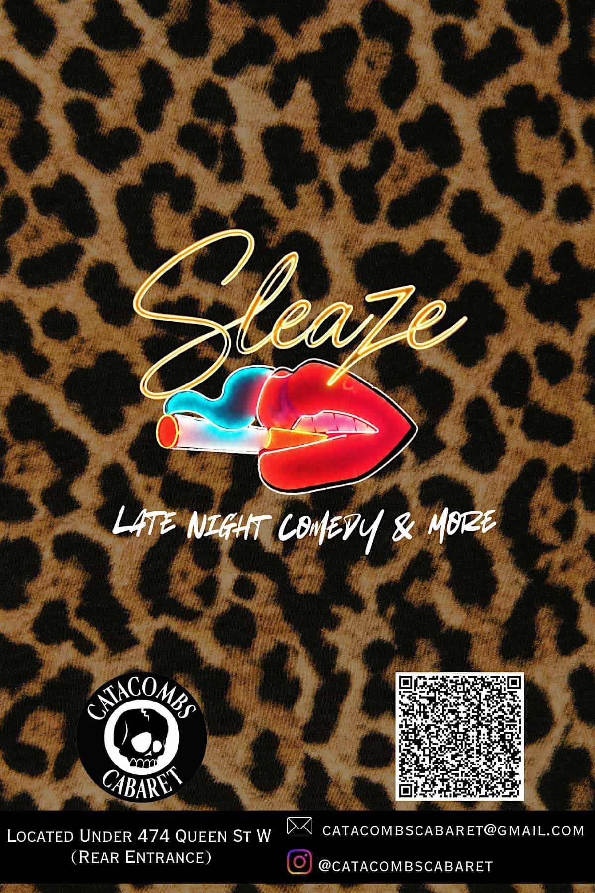 Sleaze at Catacombs Cabaret (Rear Entrance) – Toronto, ON