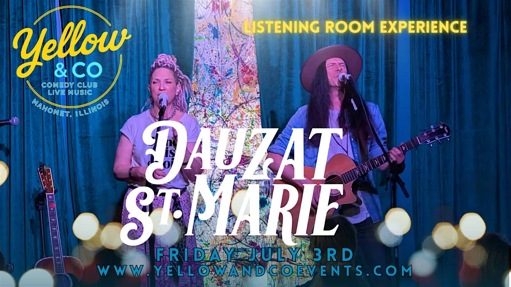 Yellow and Co. presents Dauzat St. Marie at Yellow & Co. – Mahomet, IL