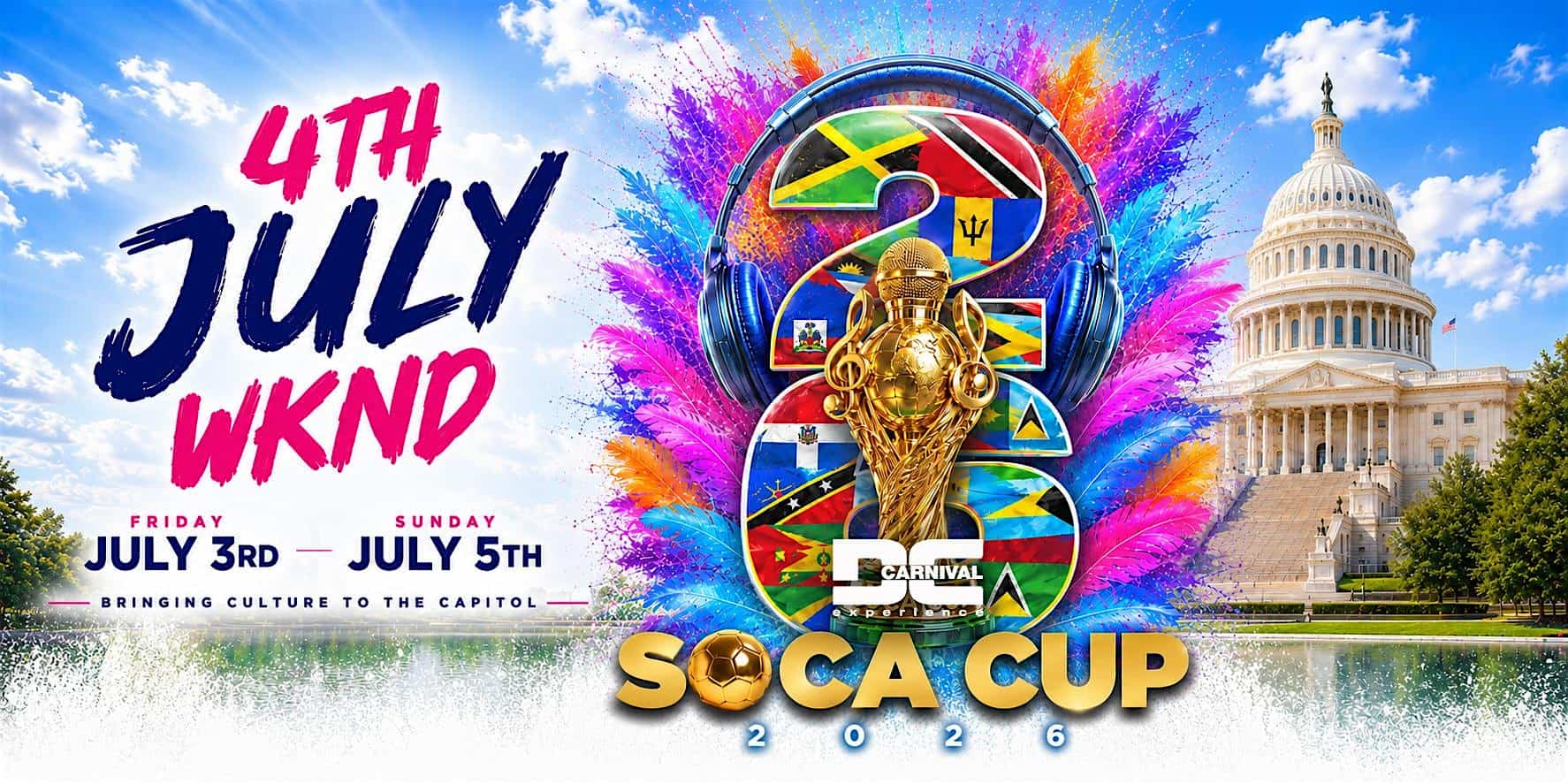 SOCA CUP 2026 at District of Columbia – Washington, DC