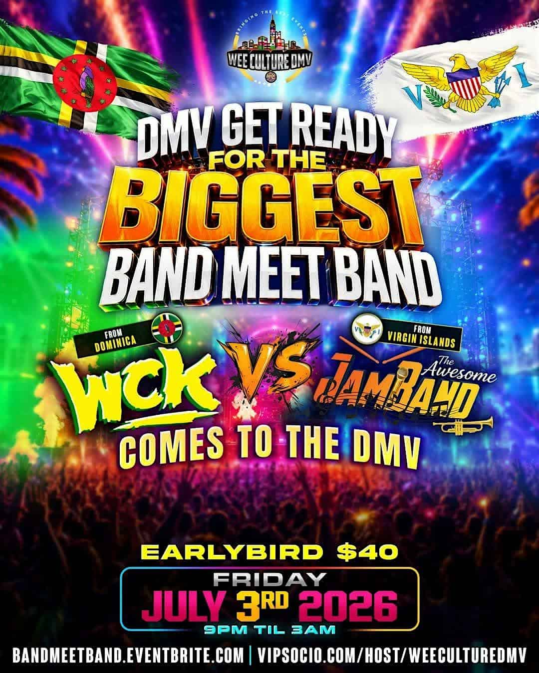 BAND MEETS BAND at The Fire Station 1 Sports Bar & Restaurant – Silver Spring, MD