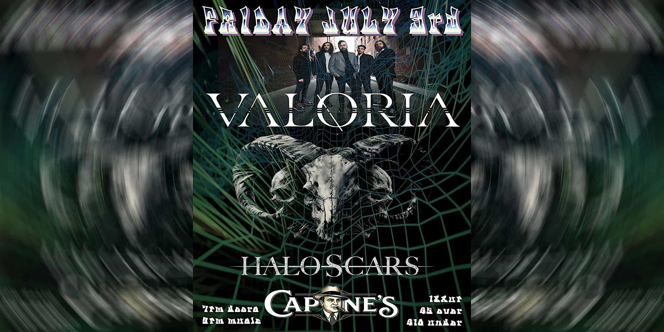 Valoria | Halo Scars at Capone’s – Johnson City, TN