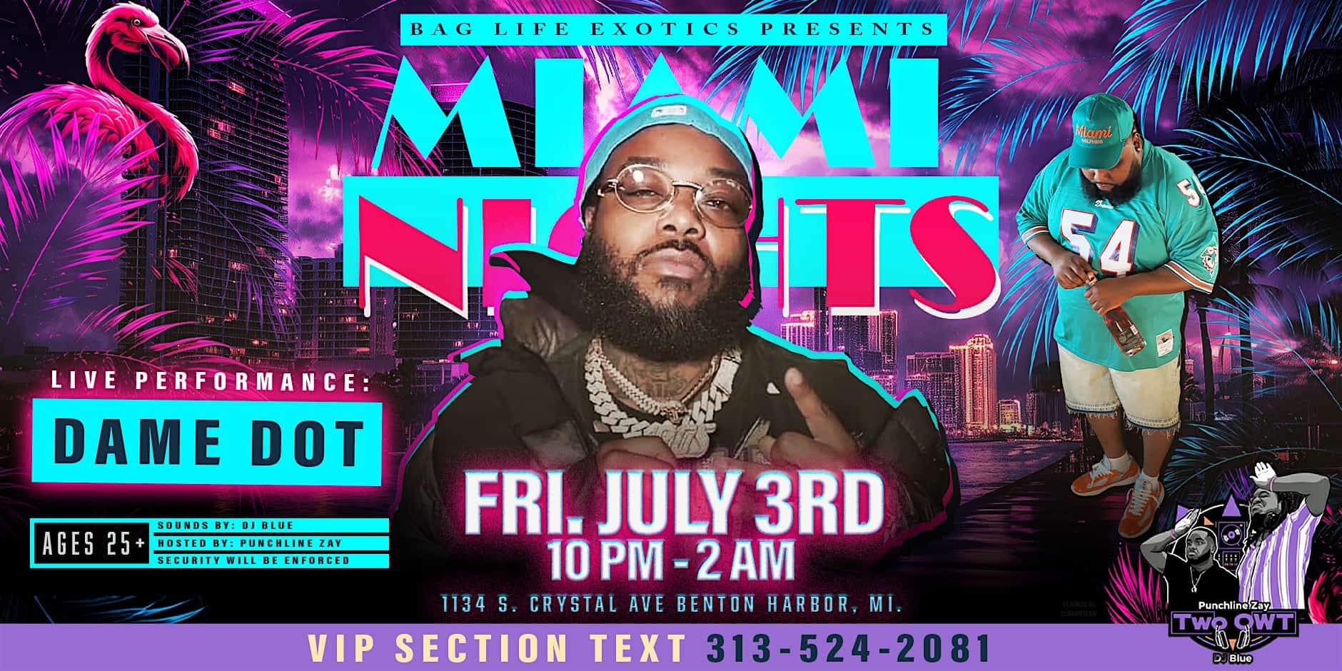 MIA x 3 at Crystal Star Events – Benton Harbor, MI