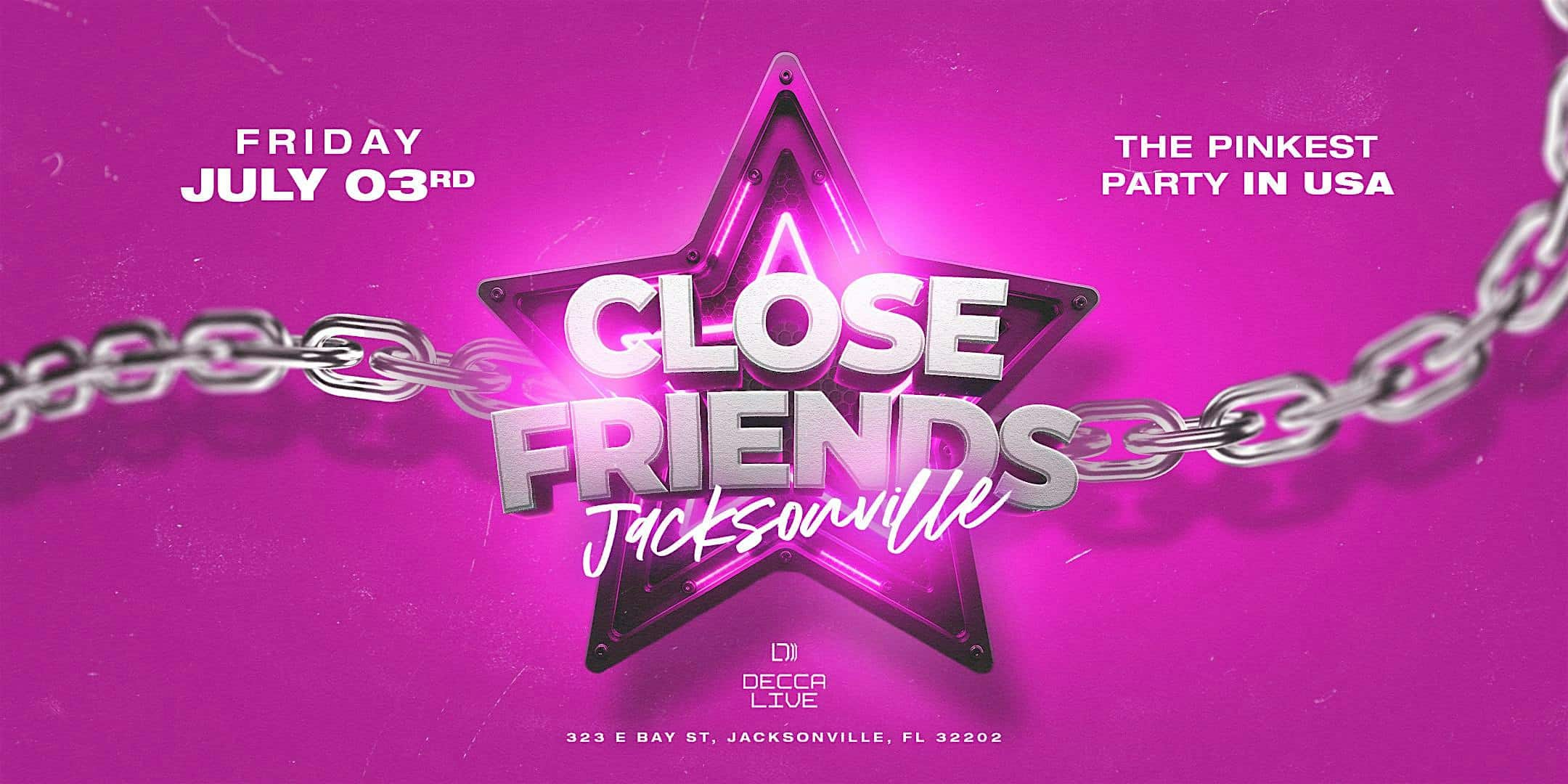 Close Friends (Causa Comigo) @ DECCA LIVE at Decca Live – Jacksonville, FL
