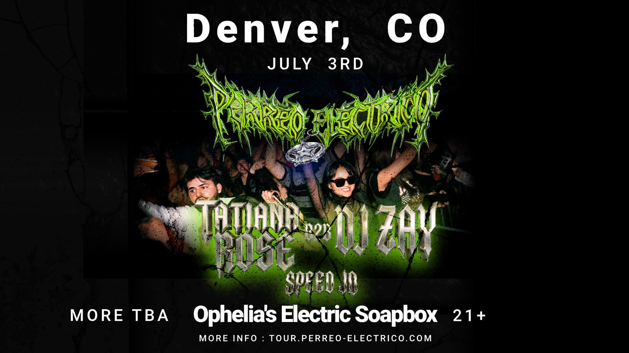 Perreo Eléctrico at Ophelia’s Electric Soapbox – Denver, CO