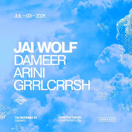 Jai Wolf | Club Babu Tour at CODA – Toronto, ON