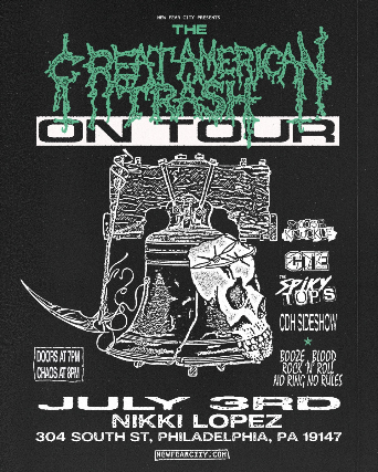 Moose Kunckle, CTE, The Spiky Tops, CDH Sideshow at Nikki Lopez Philly – Philadelphia, PA