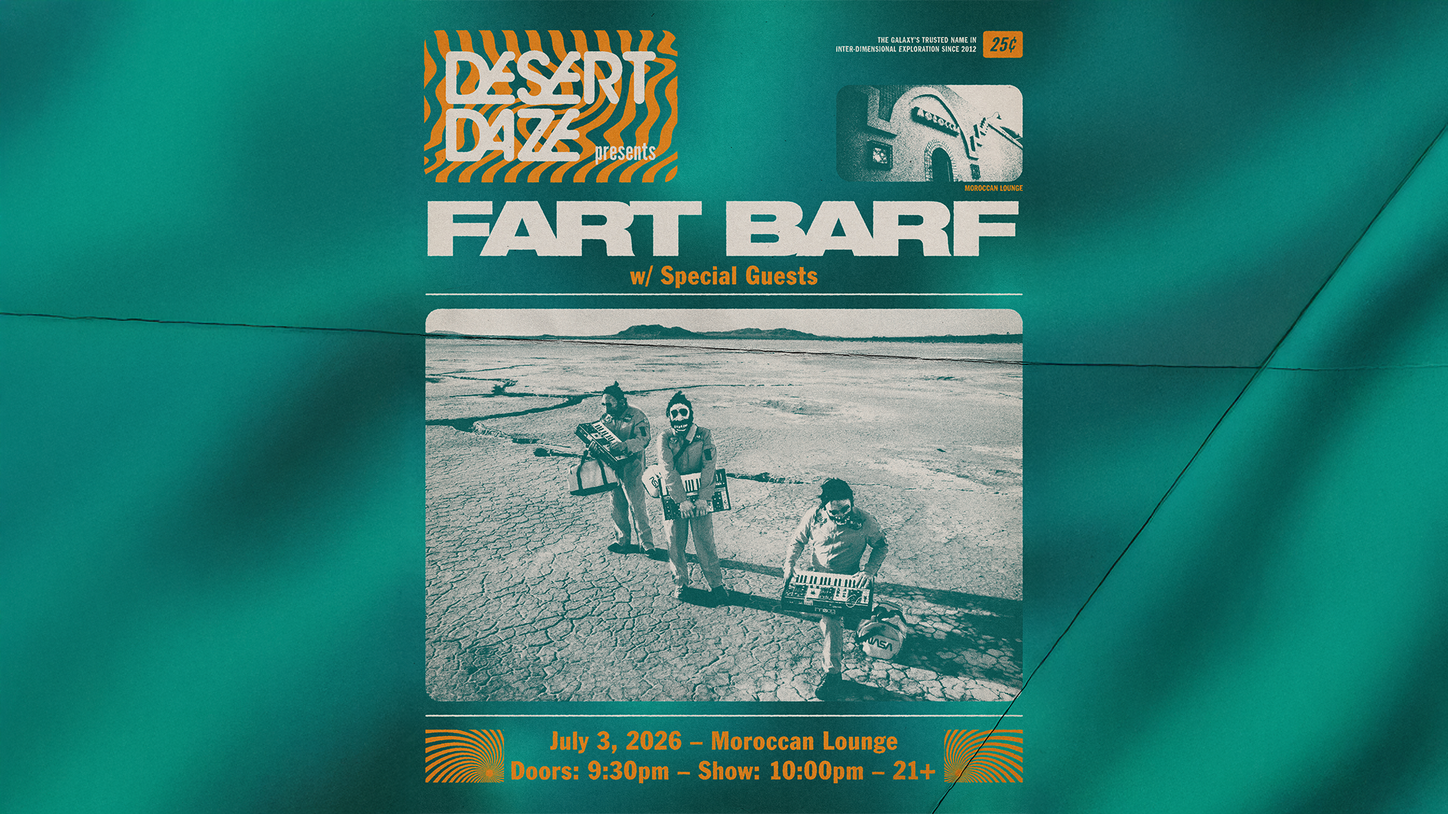 Desert Daze Presents: Fartbarf at The Moroccan Lounge – Los Angeles, CA