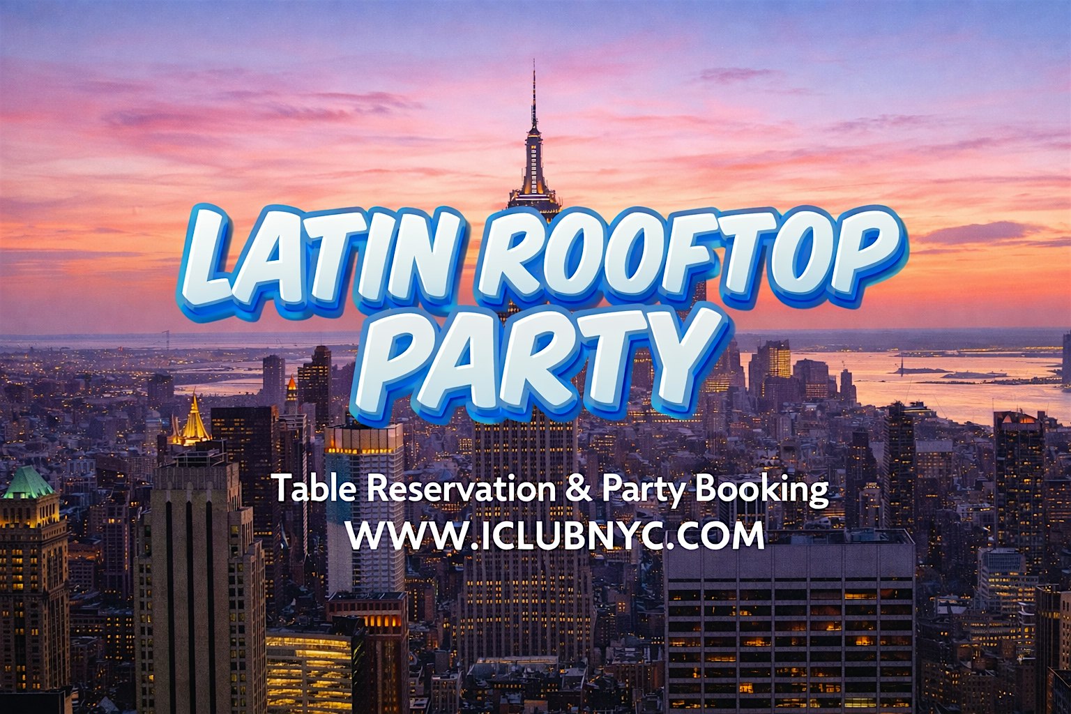 Latin Rooftop Party @ Hotel Chantelle – REGGAETON IN THE CITY at Hotel Chantelle – New York, NY
