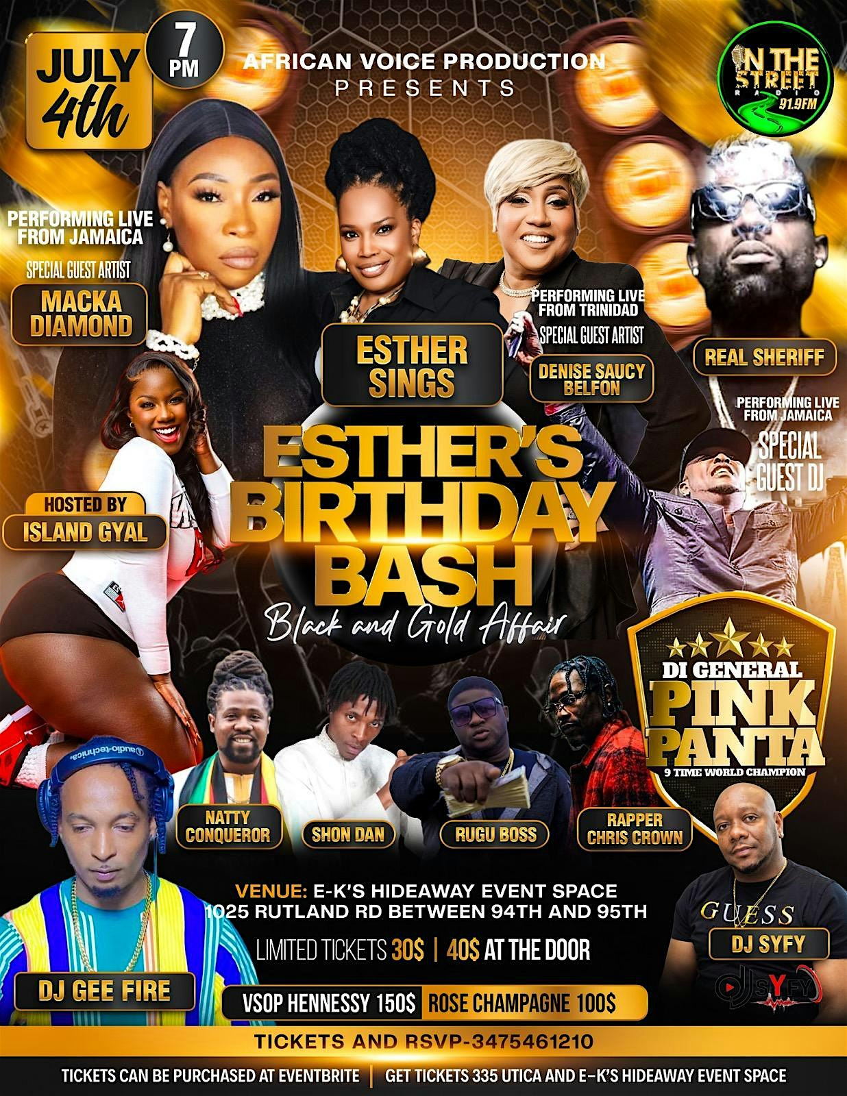 Esther’s Birthday Bash at 1025 Rutland Rd – Brooklyn, NY
