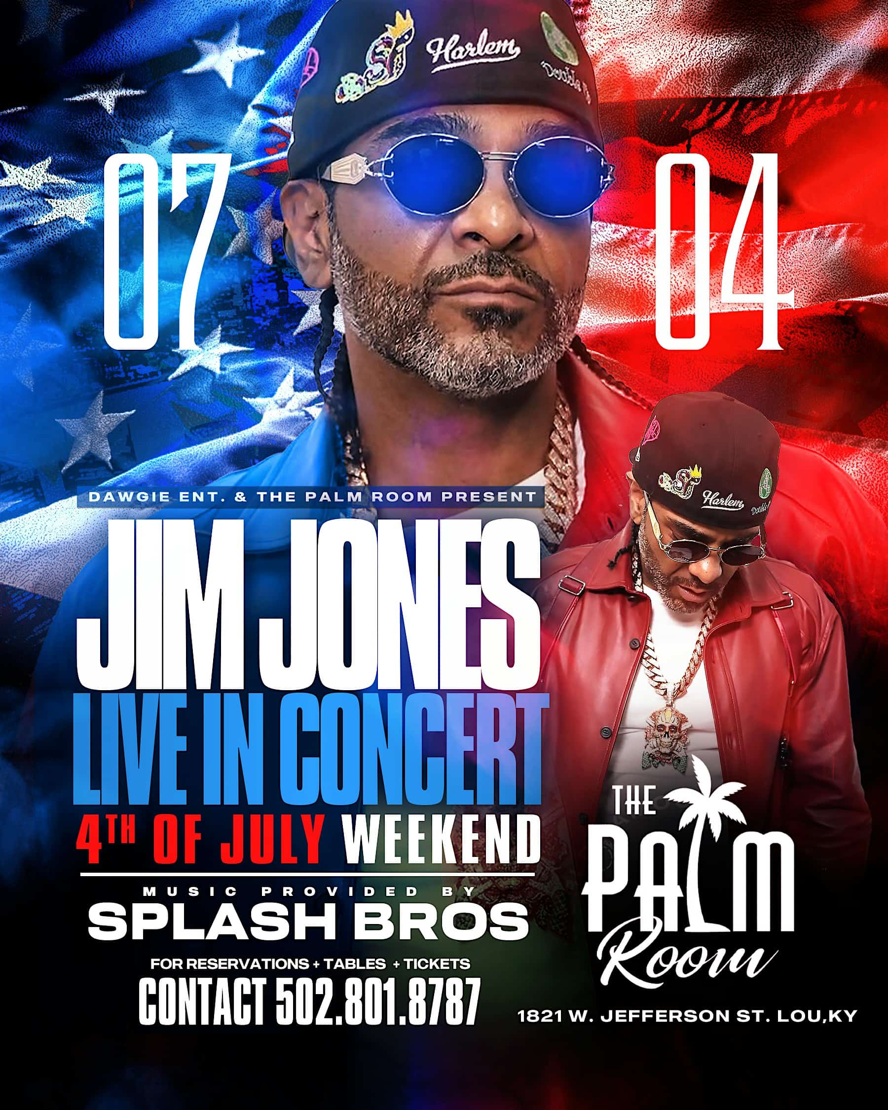 Jim Jones Live In Concert at The Palm Room – Louisville, KY