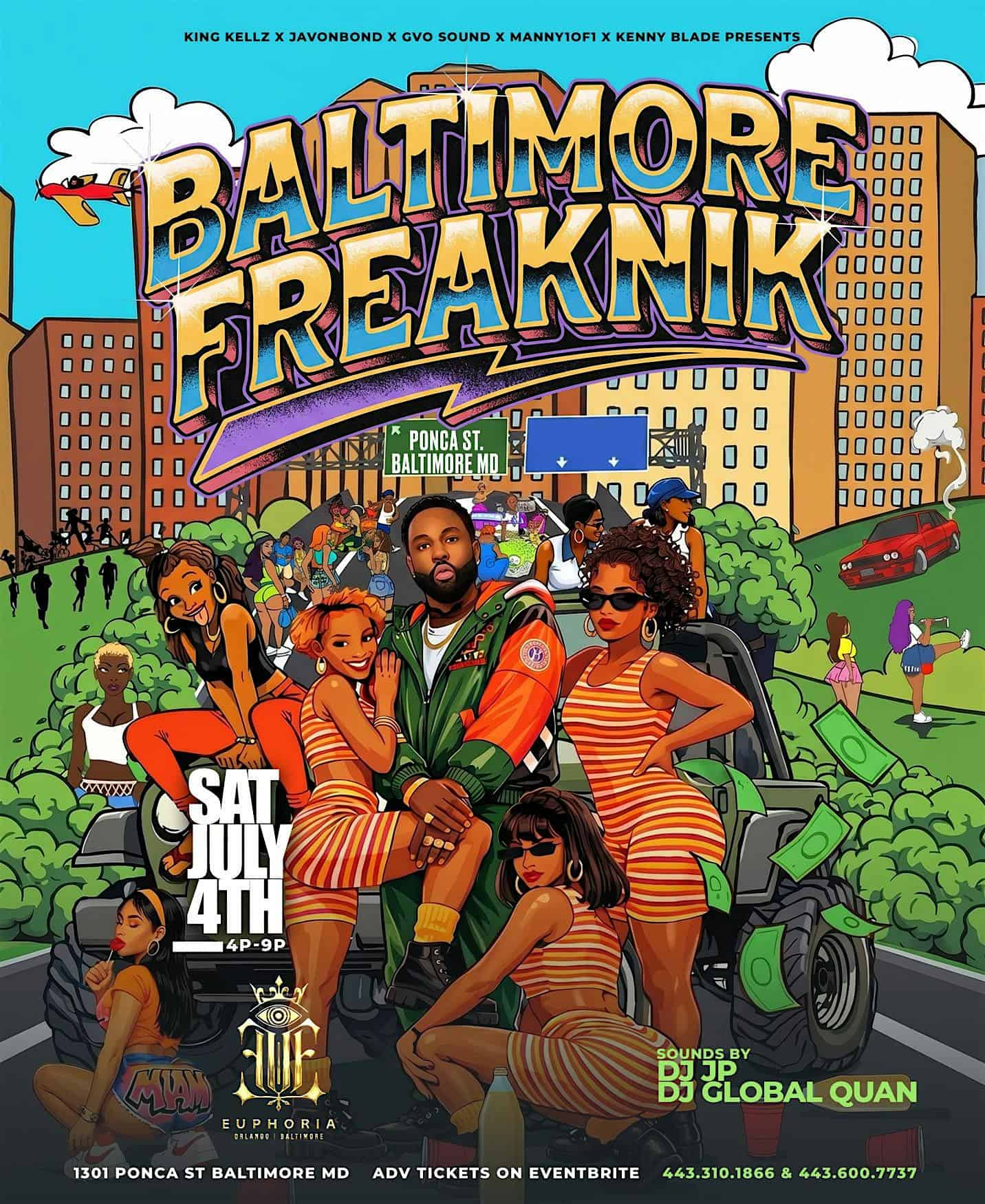 3rd Annual Baltimore FREAKNIK at Euphoria Night Club – Baltimore, MD