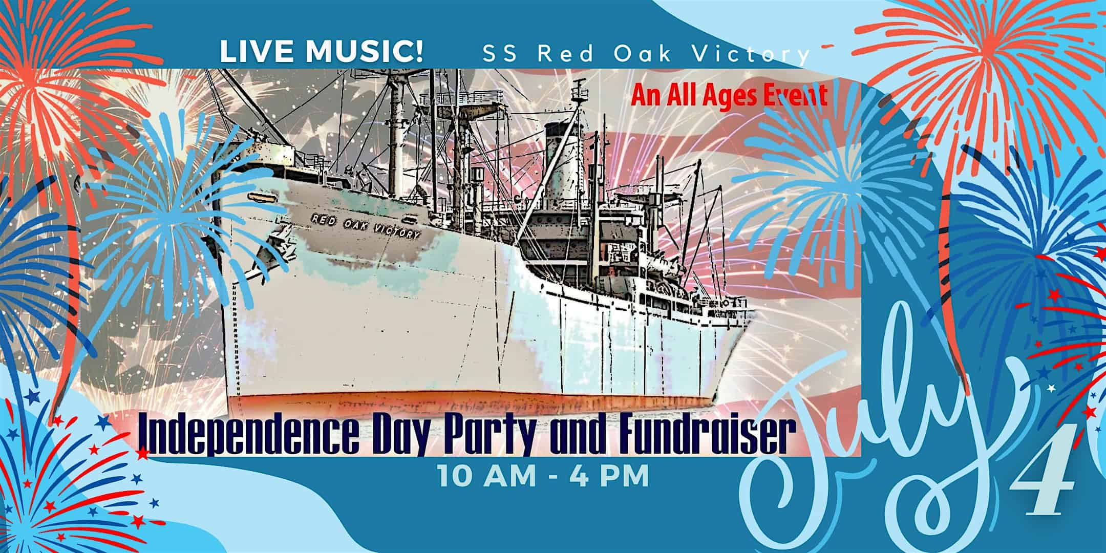 July 4th On Red Oak Victory at SS Red Oak Victory – Point Richmond, CA