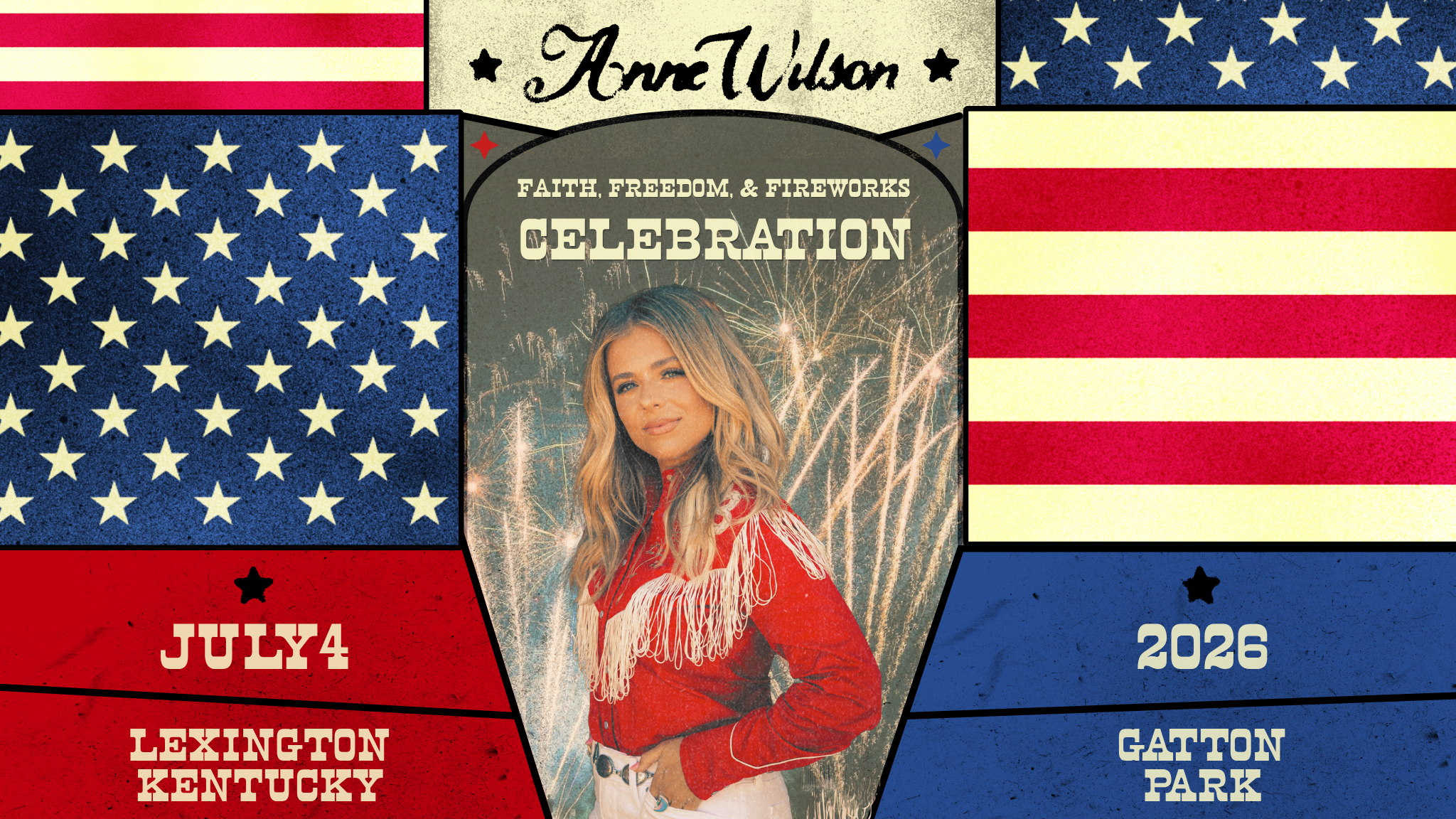 Anne Wilson: Faith, Freedom, & Fireworks Celebration at Gatton Park – Lexington, KY