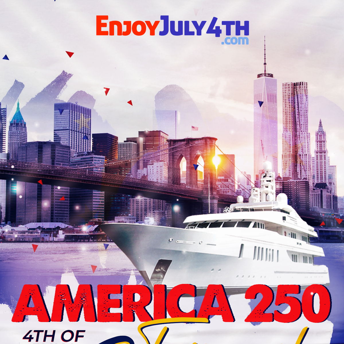 4th of July Family Friendly Fireworks Cruise from Pier 78 NYC (Starship) at – Union City, NJ