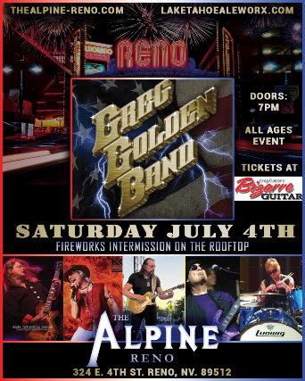 Greg Golden Band 4th of July Celebration at The Alpine – Reno, NV