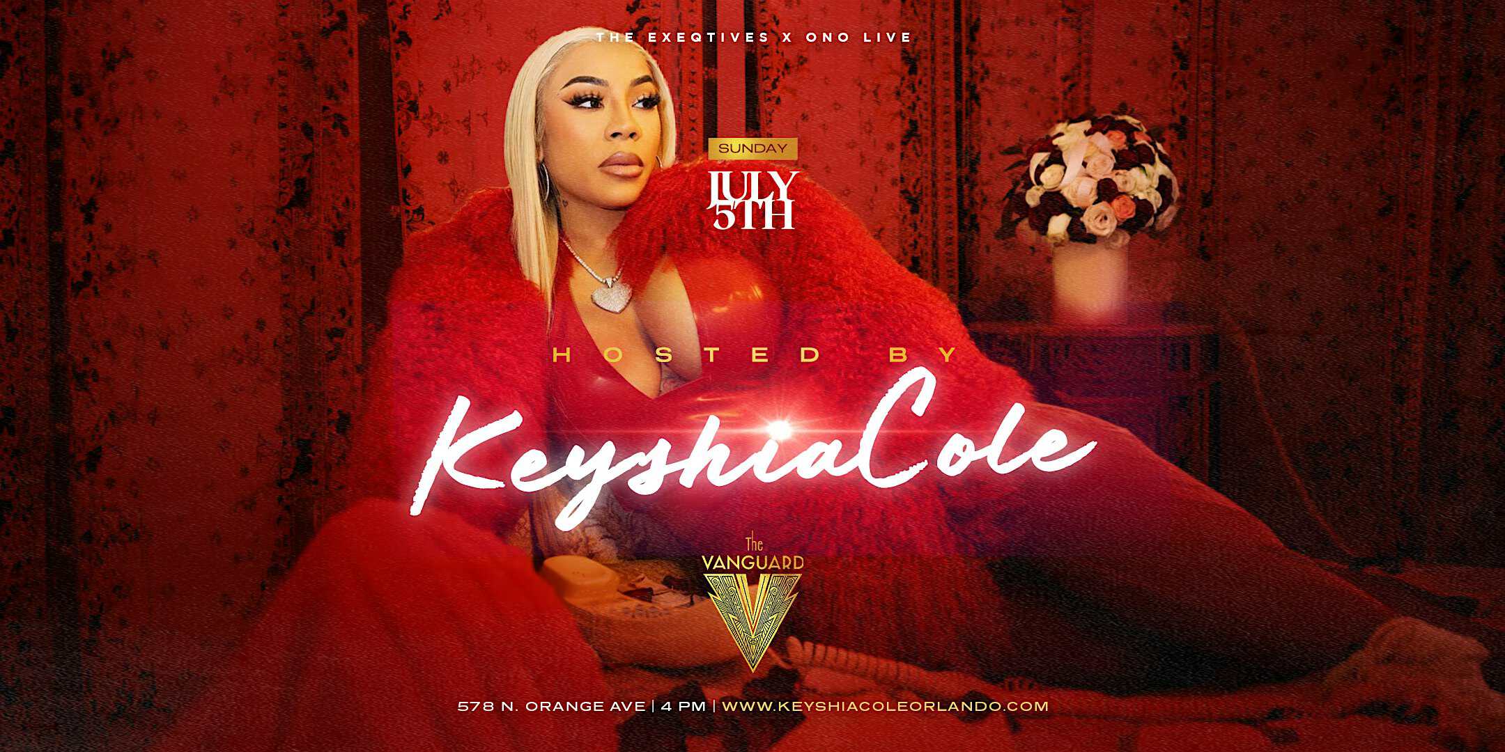 ONO LIVE Featuring Keyshia Cole ⭐️: First Time In Orlando @ The Vanguard✨ at The Vanguard – Orlando, FL