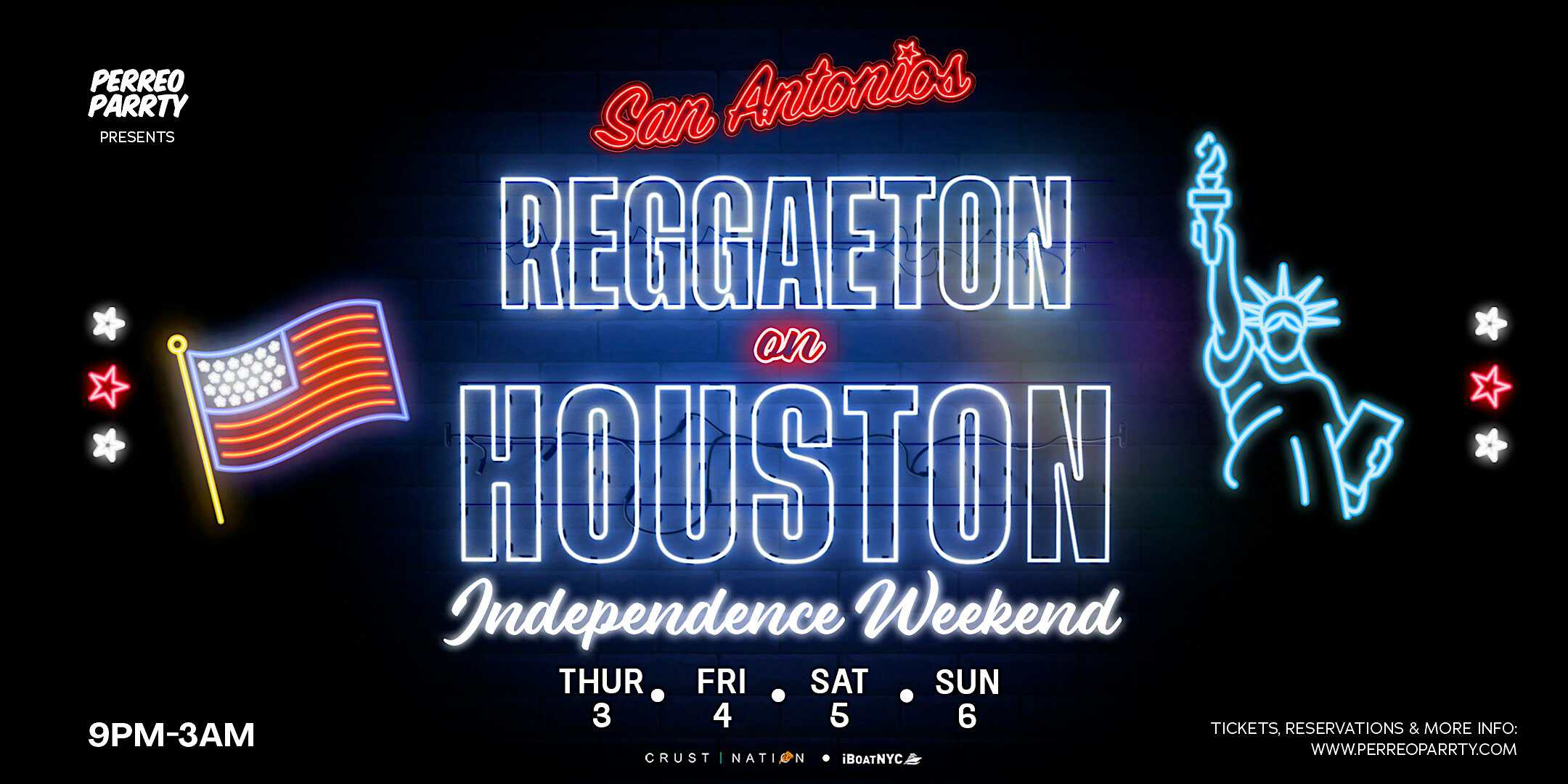 July 4th Week Reggaeton on Houston – Latin & Reggaeton Party NYC at San Antonios – New York, NY