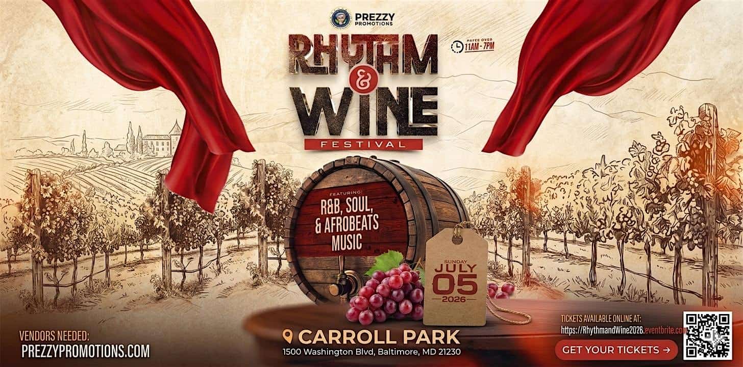 Rhythm and Wine at Carroll Park – Baltimore, MD
