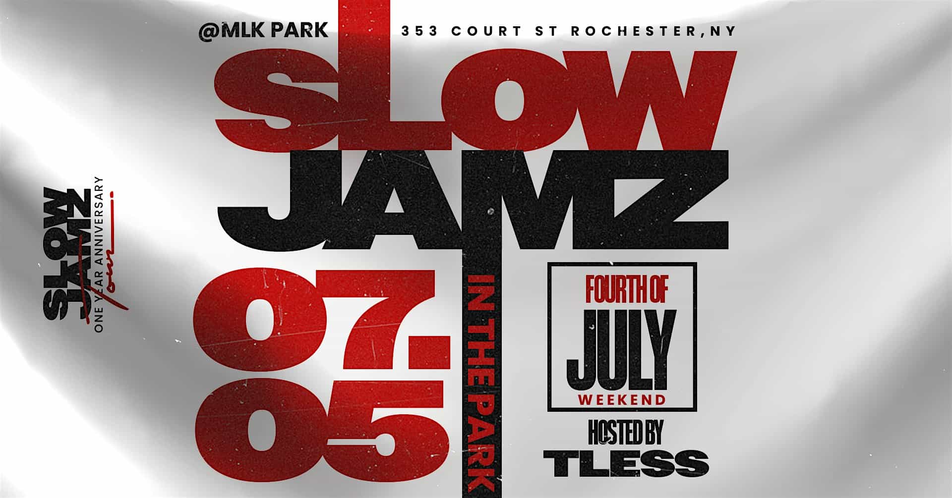 Slow Jamz R&B @ MLK PARK at Martin Luther King Jr Memorial Park at Manhattan Square – Rochester, NY