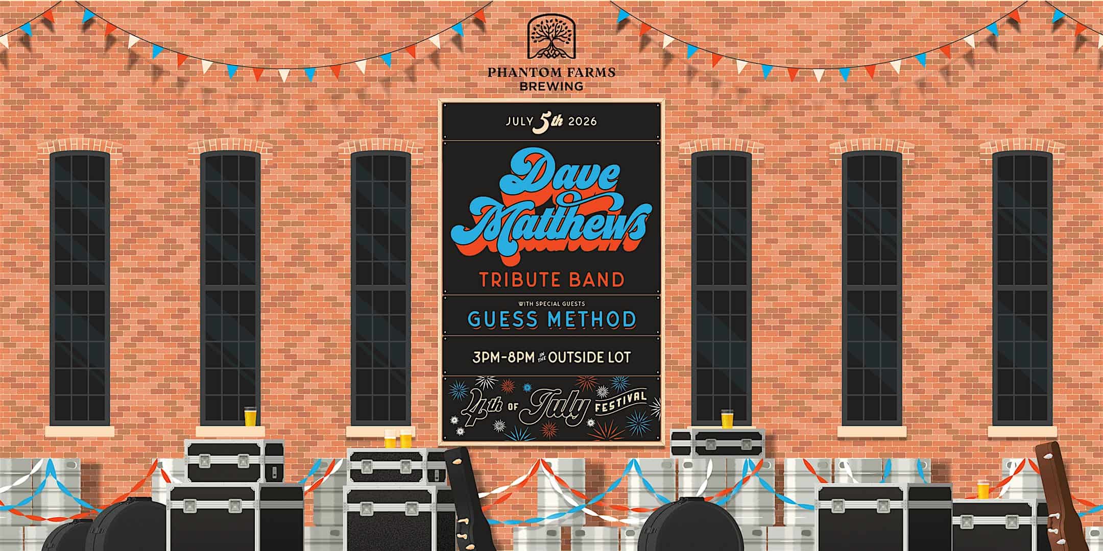 Dave Matthews Tribute Festival at Phantom Farms Brewing – Cumberland, RI