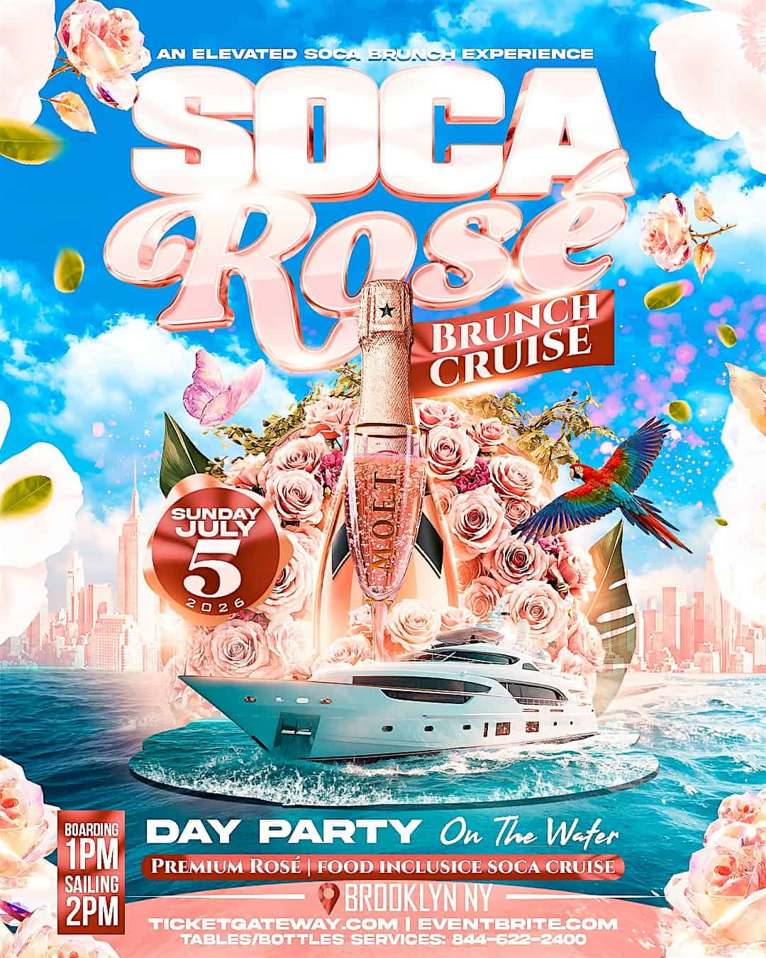 Soca Rose’ at Brooklyn Army Terminal – Brooklyn, NY