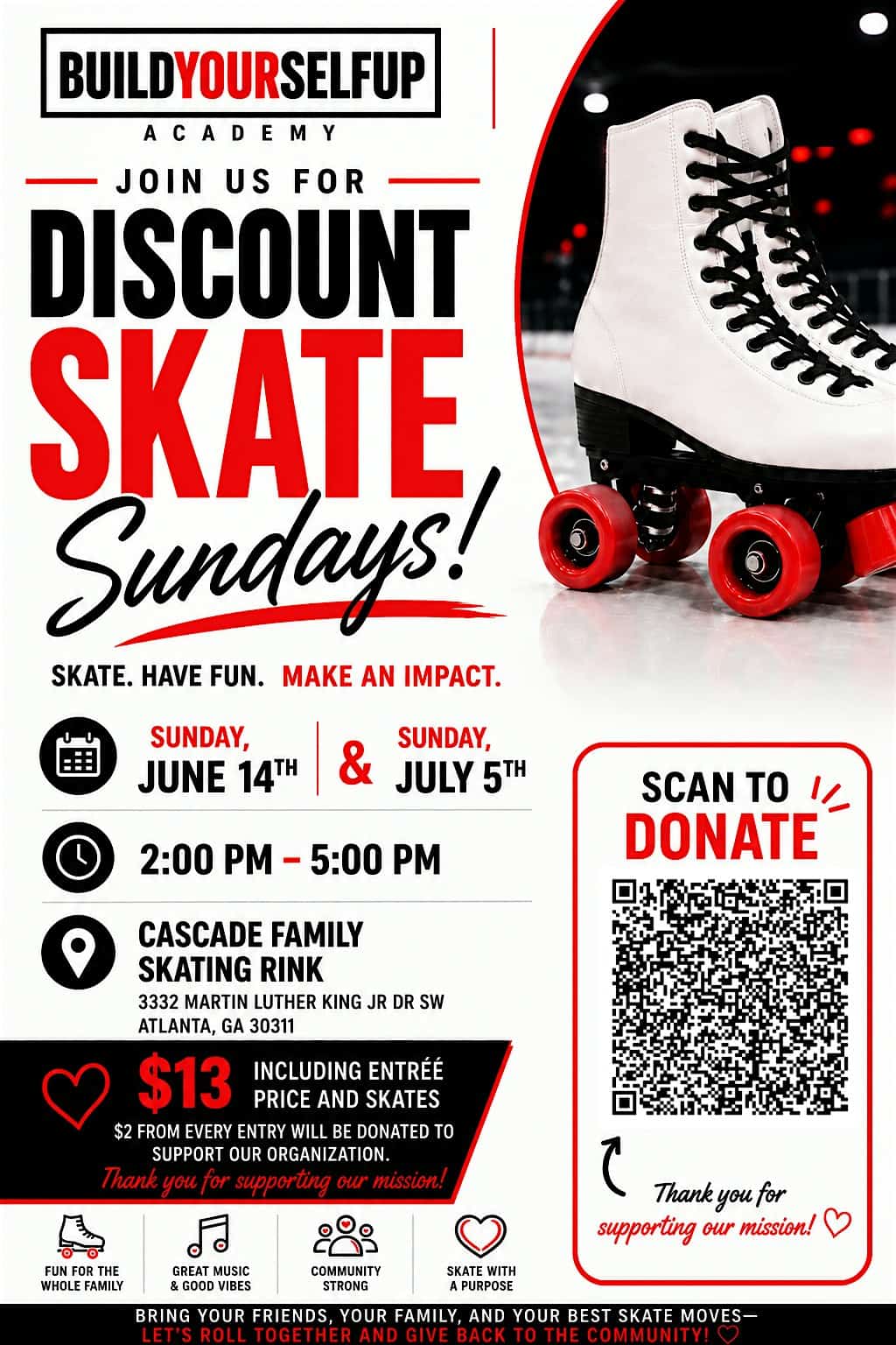 Cascade Skate Night at Cascade Family Skating – Atlanta, GA