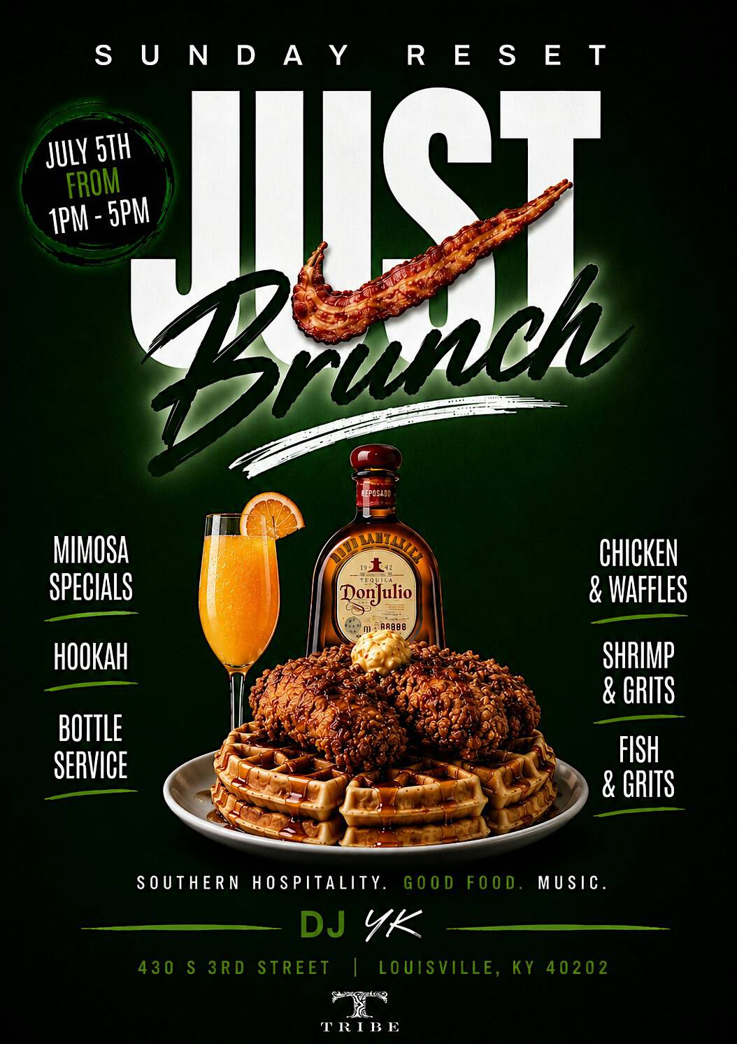 Just Brunch at TRIBE – Louisville, KY