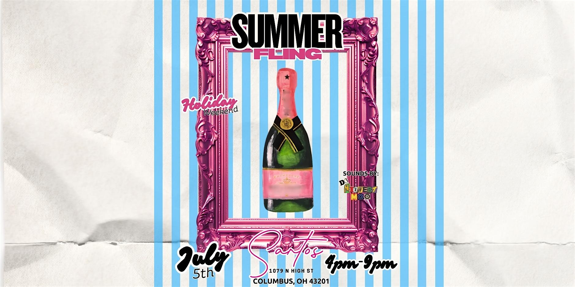 Summer Fling: Day Party @ Santos at Santos Restaurant & Bar – Columbus, OH