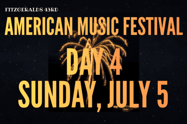 FITZGERALDS 43rd AMERICAN MUSIC FESTIVAL Day Four ft. NEAL FRANCIS at FitzGerald’s – Berwyn, IL