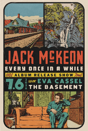Jack McKeon – Album Release Show w/ Eva Cassel at The Basement – Nashville, TN