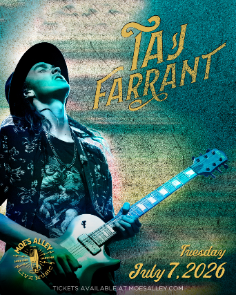 Moe’s Alley Presents: Taj Farrant at Moe’s Alley – Santa Cruz, CA