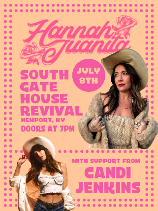 Hannah Juanita/Candi Jenkins at The Southgate House Revival – Sanctuary – Newport, KY